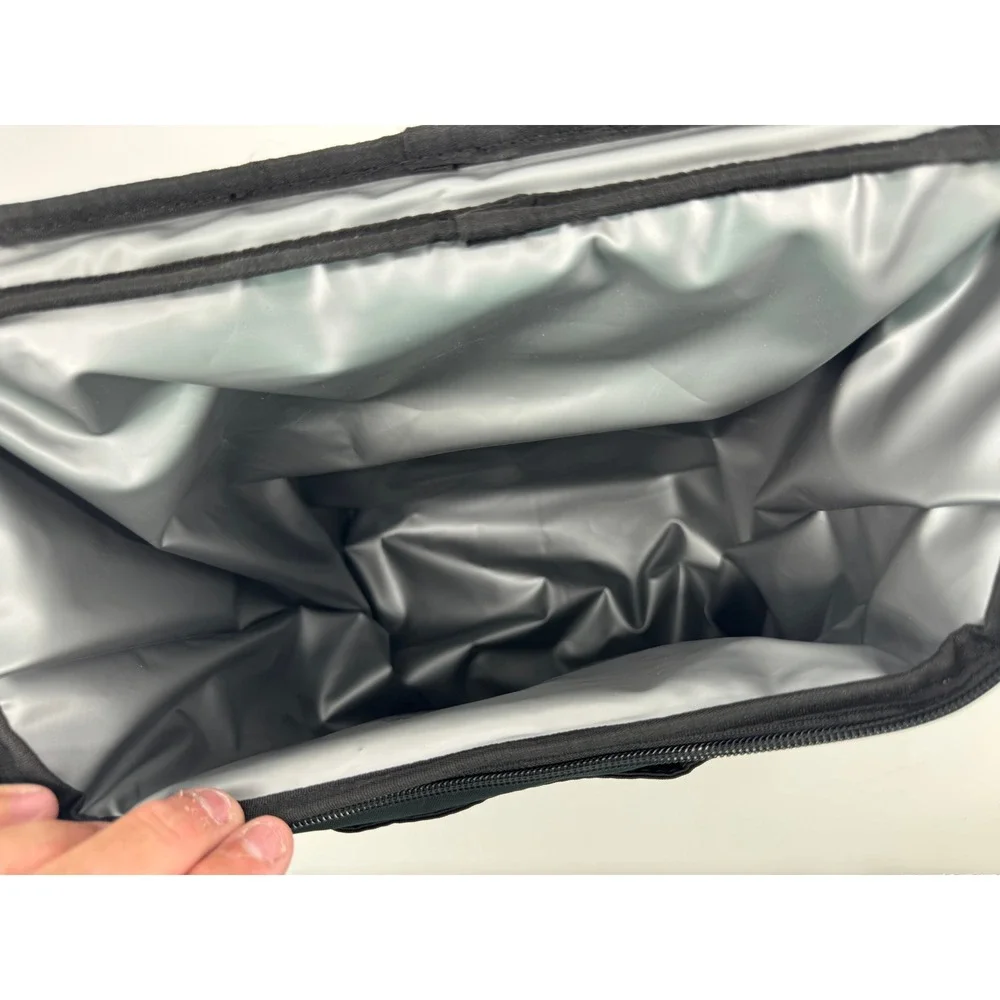 Stitch Golf Insulated Cooler Bag Unisex OS Black Durable YKK Zipper Sport Travel